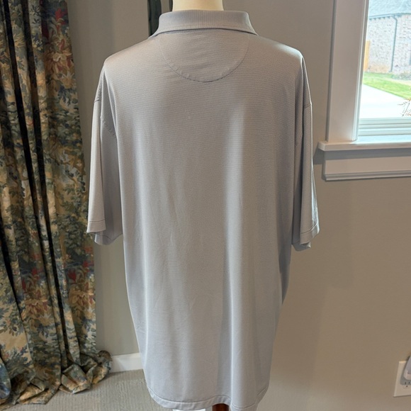 Classic Gray Polo Shirt with Embroidered OU Logo - Picture 4 of 5